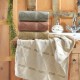 Set 4 prosoape baie 70x140cm, bumbac 100%, Milan
