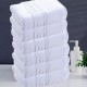 Set 6 prosoape albe 30x50 cm, bumbac Pakistan, 550 g/mp, moi și absorbante