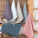 Set 6 prosoape bucatarie Fabia Saheser bumbac 100% jacquard 40x60 cm cu linii punctate