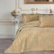 set cuvertura matlasata Luz roz pudra 250x240cm Cotton Box
