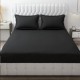 Set husa pat damasc+ 2 fete perna, saltea 140x200cm, crem, DHUS2