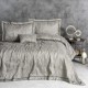 Set cuvertura Vivian jacquard 250x260 cm cu 2 fete perna – Cotton Box