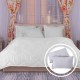 Set pilota lana iarna 200x215cm cu 2 perne antialergice, culoare cappuccino