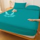 Set protectie matlasata impermeabila cu elastic pentru saltea 180x200 cm  si 2 fete perna 50x70cm Verde Menta