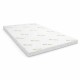 Topper saltea Memory 5 cm Aloe Vera 140x190 cm, husa detasabila cu fermoar