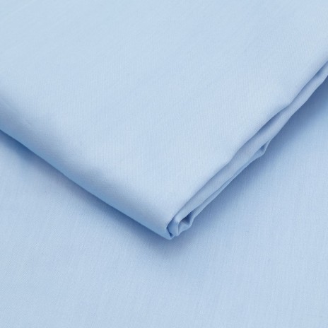 Cearceaf de pat satin cu elastic bumbac 100%, 180x200cm, blue