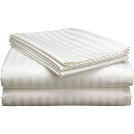 Cearceaf de pilota 205x225 cm , culoarea alb brodate