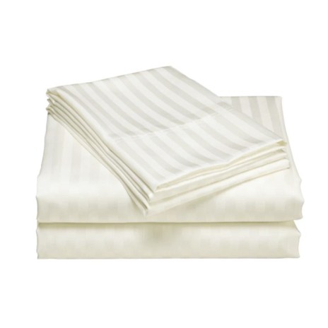 Cearceaf de pilota damasc 100% bumbac,150x200cm, crem