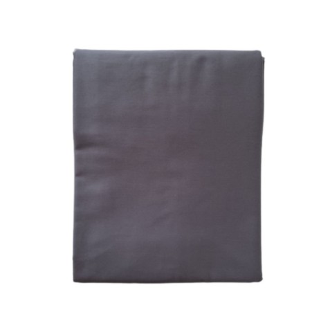 Cearceaf pat bumbac satinat 240x260cm, Nazenin Home, Line Antracit