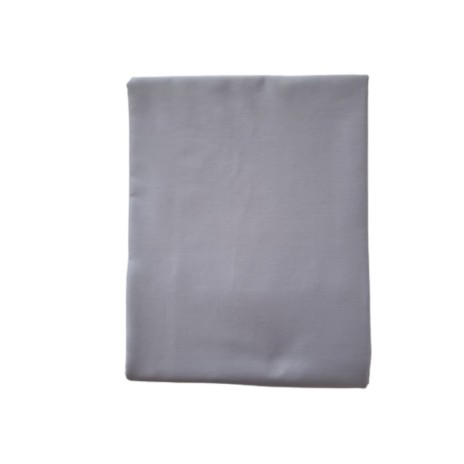 Cearceaf pat bumbac satinat 240x260cm, Nazenin Home, Line Gri