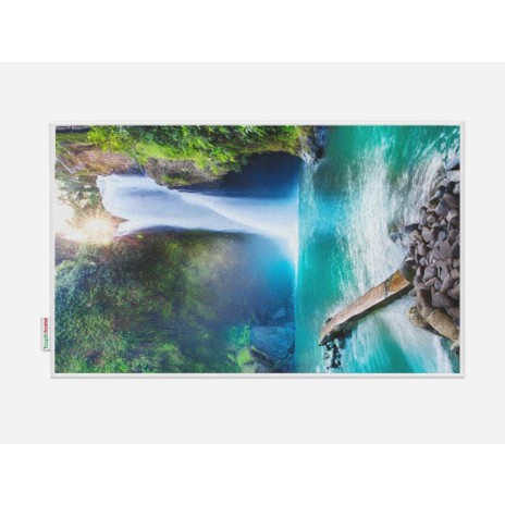 Covoras baie 3D 50x80cm, Tropik Home, Waterfall