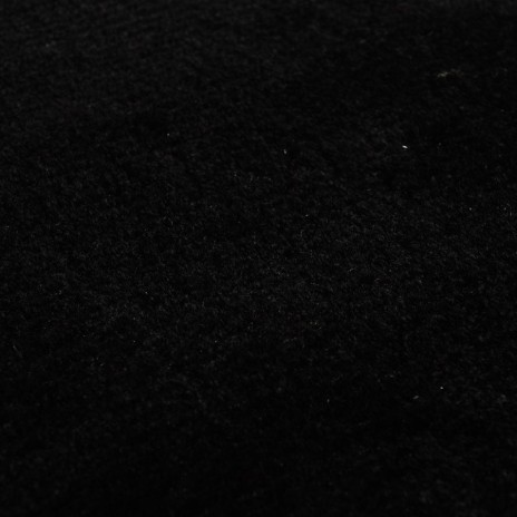 Covoras baie rotund acril 90 cm Havai Negru Alessia Home