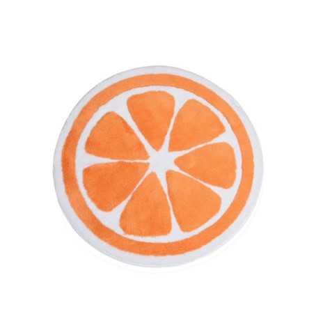 Covoras baie acril rotund 90 cm Portocala Alessia Home