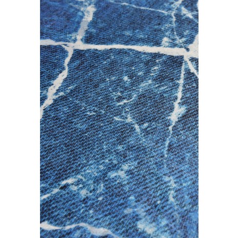 Covoras de baie, Alessia Home, Denim DJT, 100 cm