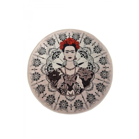 Covoras de baie, Alessia Home, Frida Round, 100 cm