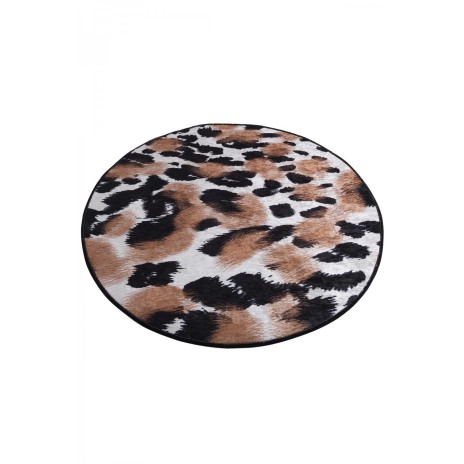 Covoras de baie, Alessia Home, Leopard DJT, 100 cm