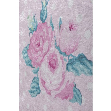 Covoras de baie, Alessia Home, Monet DJT - Pink, 100 cm