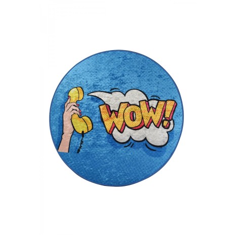 Covoras de baie, Alessia Home, Wow, 100 cm