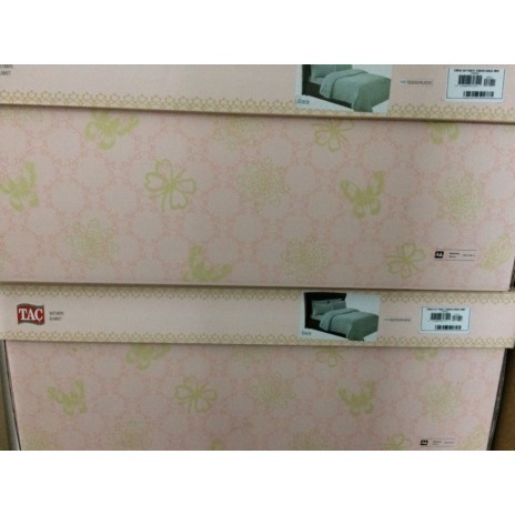 Patura de lux embosata TAC 220x240cm Chloe Mint