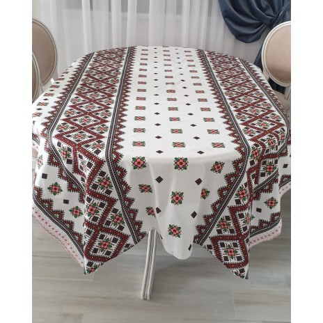 Fata de masa bumbac 100% 180x150cm, Motive Traditionale