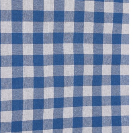 Fata de masa cu carouri alb si albastru 160x220cm Kareli DC Home