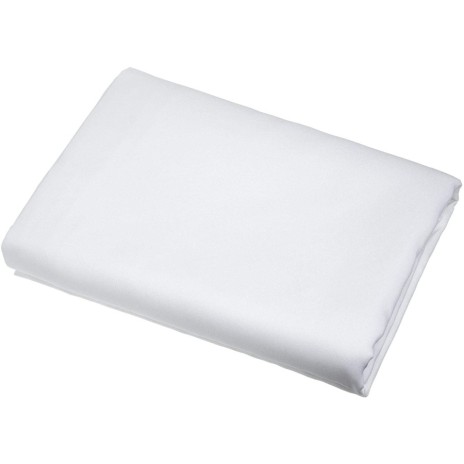 Fata de masa damasc plain, bumbac 100%, 160x220cm, alba