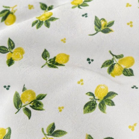 Fata de masa teflonata 160x220 cm cu lamai design fresh bucatarie moderna, fabricata in Romania