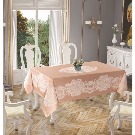 Fata de masa Tropik Home - Royal Pano, 150x220cm, cappuccino