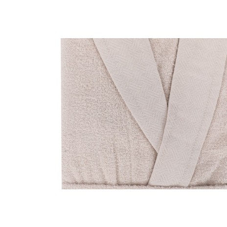 Halat baie unisex cappuccino Yade CAPA Home, marimea XL, bumbac 100% cu guler tip șal
