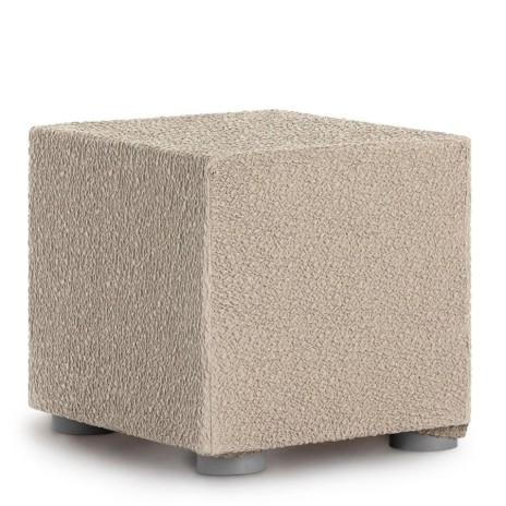 Husa bielastică pentru puf 40x40 cm, Premium ROC, C/00 Bej deschis – elasticitate și protecție