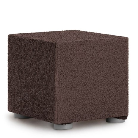 Husa bielastică pentru puf 40x40 cm, Premium ROC, C/07 Maro – protecție și design sofisticat