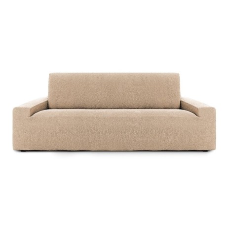 Husa bielastică canapea 2 locuri, Premium ROC, C/01 Bej – extensibilă până la 200 cm, elegantă și ușor de montat