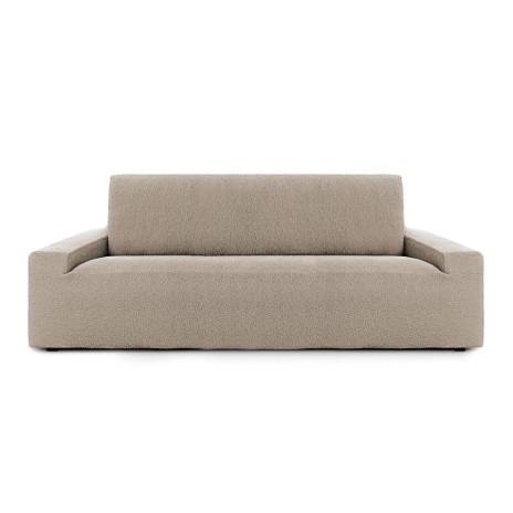 Husa bielastică canapea 2 locuri, Premium ROC, C/11 Bej Închis – extensibilă până la 200 cm, aspect elegant și protecție durabilă