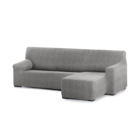Husa colțar dreapta, bielastică 250–360 cm, Premium ROC, C/6 gri – fixare perfectă și aspect modern