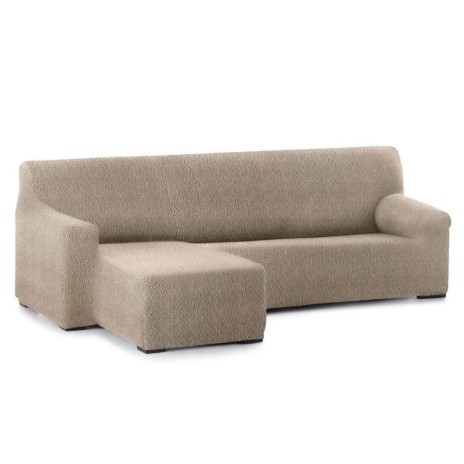 Husa colțar stanga, bielastică 250–360 cm, Premium ROC, C/11 Bej inchis – fixare perfectă și aspect modern