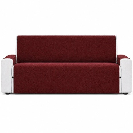 husa canapea 3 locuri bordeaux textura Oxford