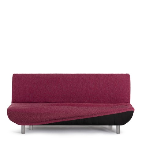 Husa elastica canapea 3 locuri fara brate, Troya, C/8 Bordo