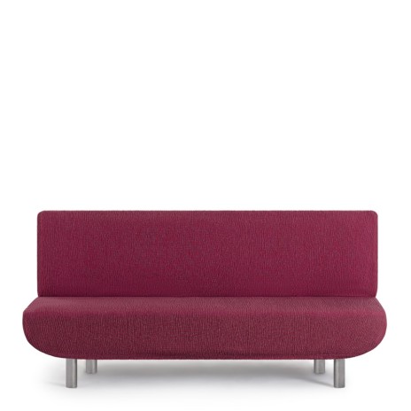 Husa elastica canapea 3 locuri fara brate, Troya, C/8 Bordo