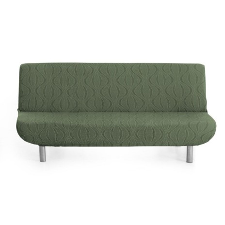 Husa elastica canapea 3 locuri fara brate, 180-200cm, Iria, C/4 Verde