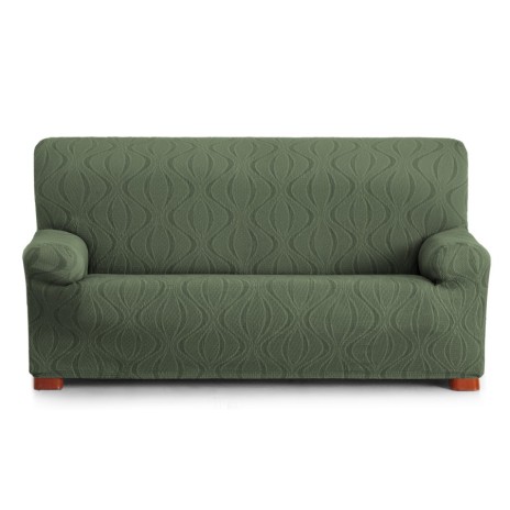 Husa elastica canapea 3 locuri jacquard, 180-210cm, Iria, C/4 Verde