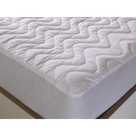 Husa impermeabila din bumbac, 180x200cm, Cotton Box, alba