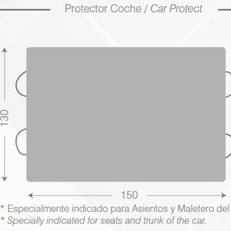husa impermeabila pentru masina Oslo Protect C/1 gri 130–150cm