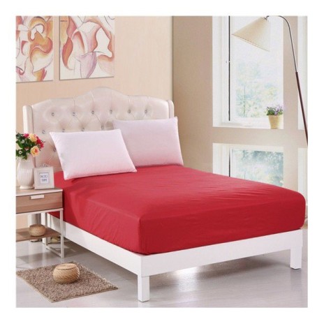 Husa tricot rosu aprins 160x20x20cm + 2 fete perna 50x70cm