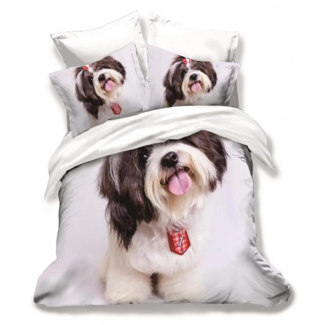 Lenjerie 3D finet 6 piese, Pucioasa, Catel Shih Tzu FN3D32