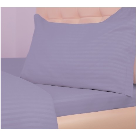 Set lenjerie de pat cu elastic gri, textură damasc, pentru pat 140x200cm, Pucioasa