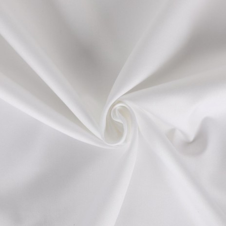 Lenjerie de pat 1 persoana bumbac 100% satinat Elegant Alb, moale si fina