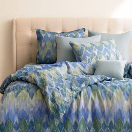 Lenjerie pat bumbac 100% ranforce Bahar Home Eternal Pampas ZigZag