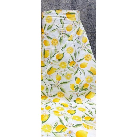 Lenjerie de pat bumbac cearceaf cu elastic ptr saltea 50x110cm x 8H - lamai
