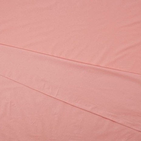 Lenjerie de pat dublu bumbac 100% ranforce somon - Tac Basic
