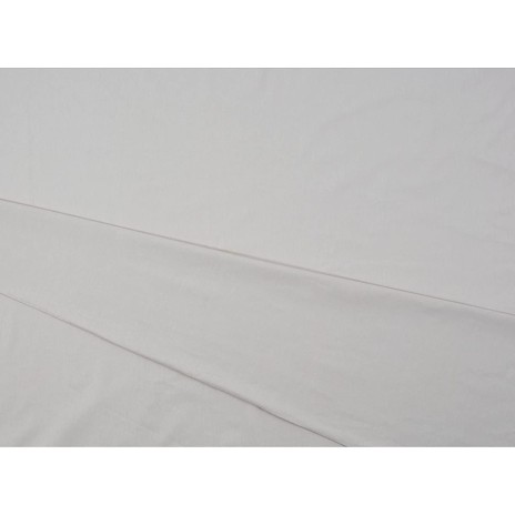 Lenjerie de pat din bumbac 100% ranforce, model simplu în nuanță bej.